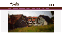 Desktop Screenshot of agroturystyka-agat.pl