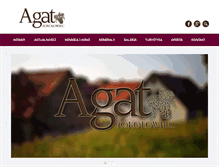 Tablet Screenshot of agroturystyka-agat.pl
